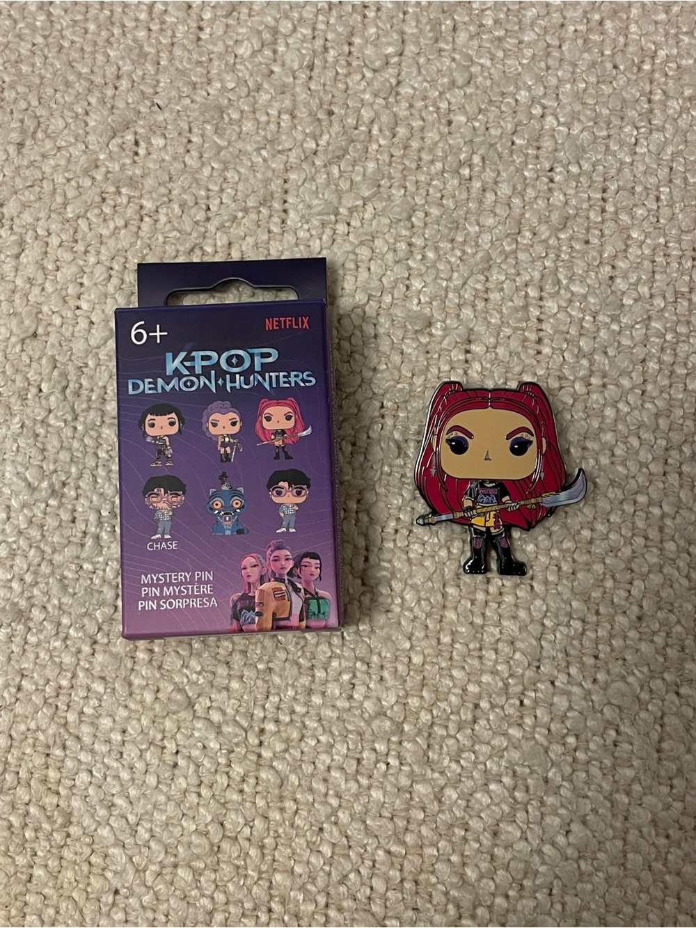 Funko Pop! By Loungefly K-Pop Demon Hunters Mystery Box Pin - Mira
